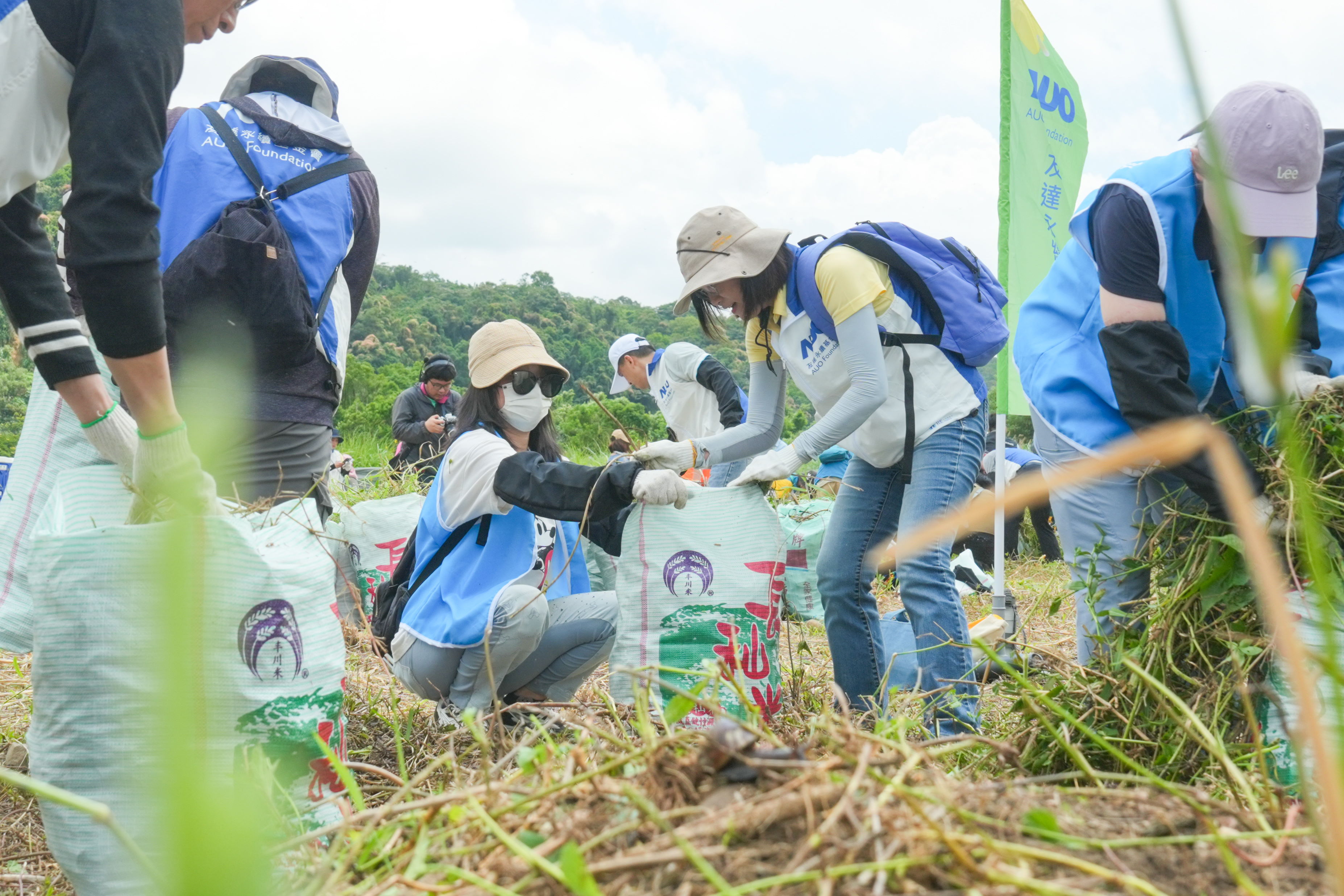 XPJ(中国大陆)除蔓防治計畫，除了鎖定霄裡溪沿岸3.2公里移除外來入侵種小花蔓澤蘭，並進行物種與空拍調查，共記錄91科181屬239種維管束植物，顯示該區域具高度生態價值